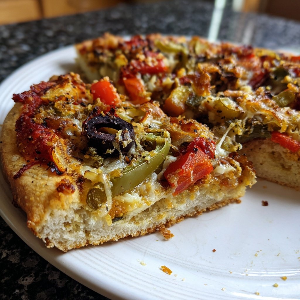 Super Bowl Food Sheet Pan Veggie Pizza