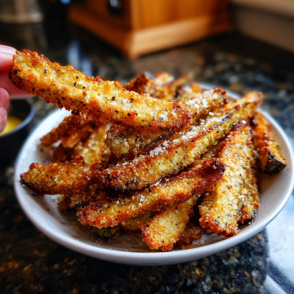 Crispy Eggplant Veggie Fries