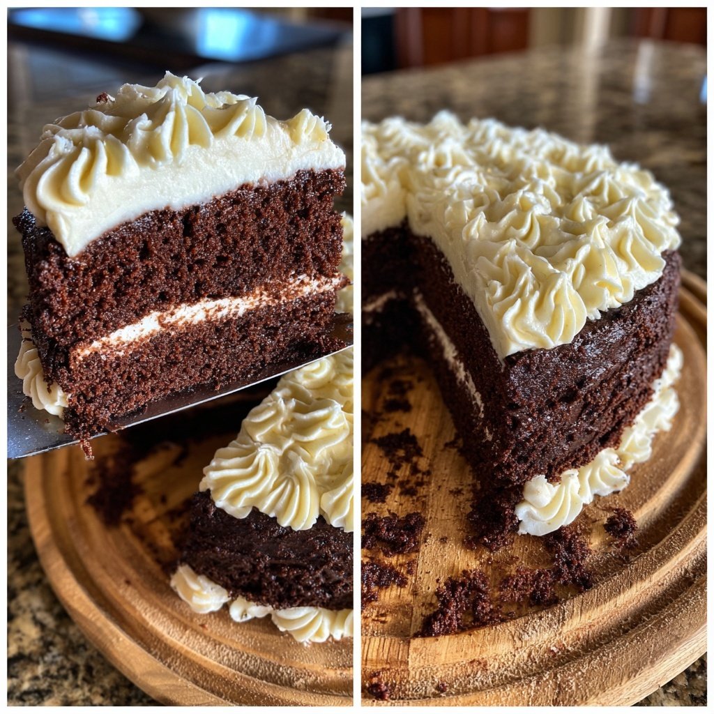 Chocolate Cake With Buttercream