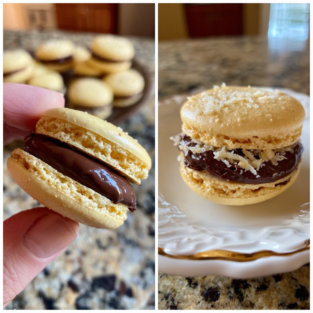 Macarons with Chocolate Ganache