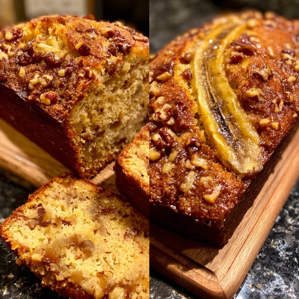 Banana Bread with Pecans Recipe