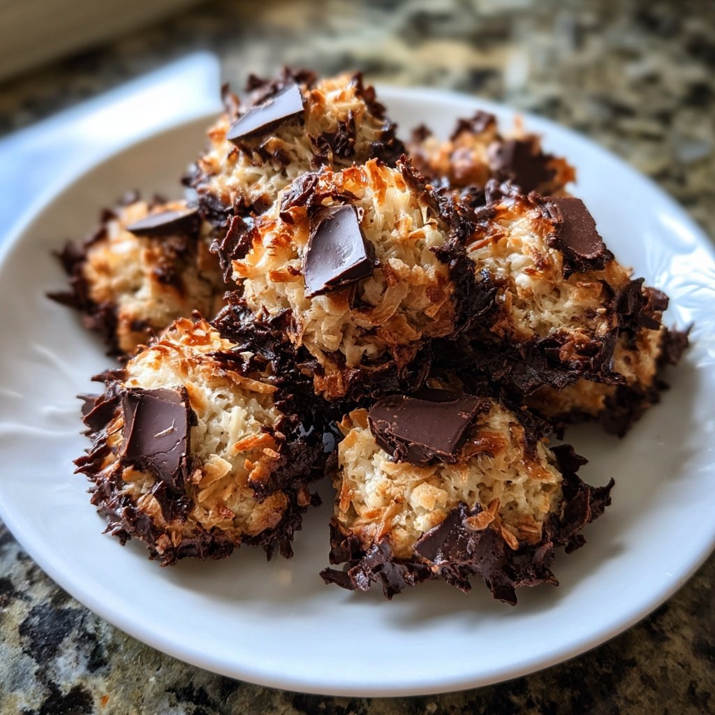 Coconut Chocolate Energy Clusters