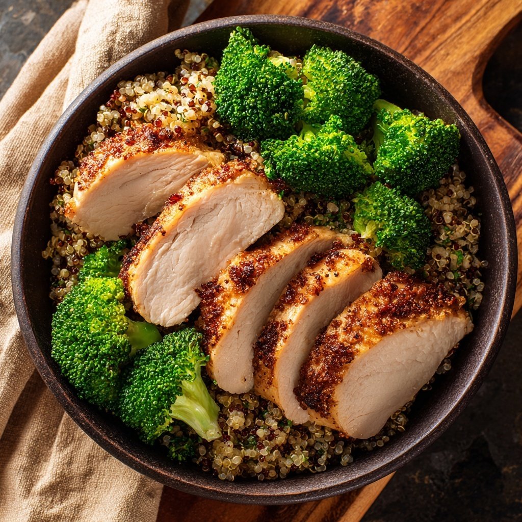 High Protein Turkey Dinner Bowl