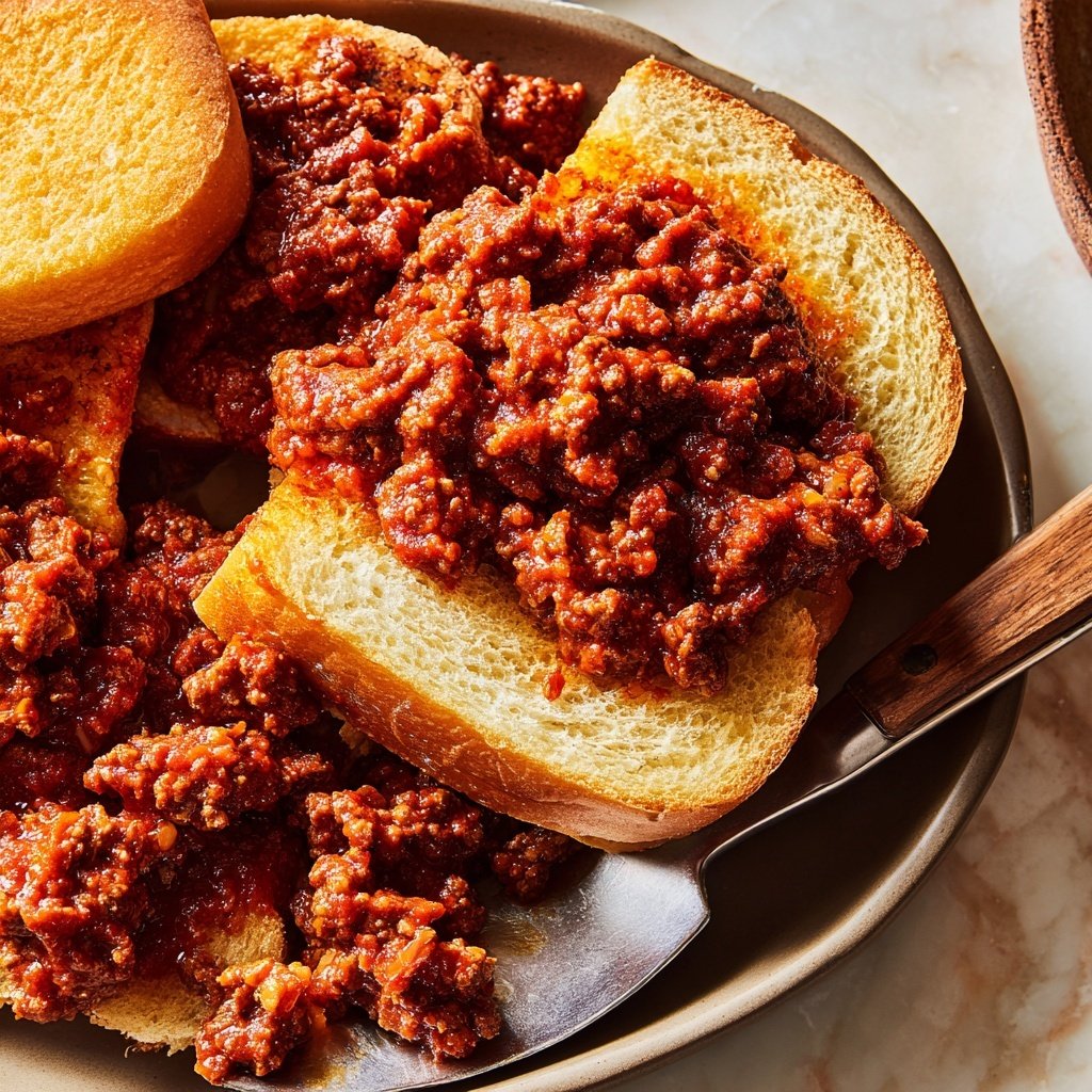 Ground Beef Sloppy Joes
