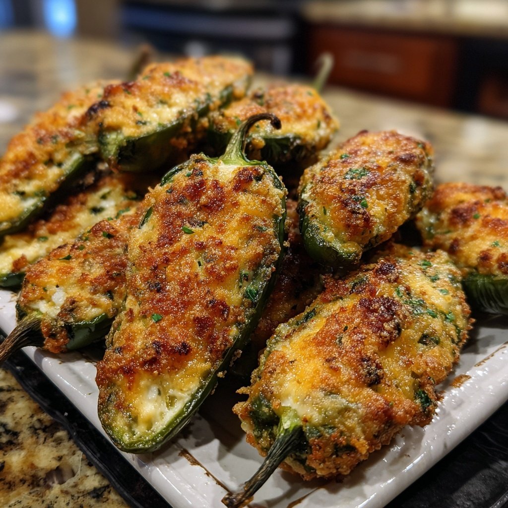 Jalapeno Poppers with Herb Cream Cheese