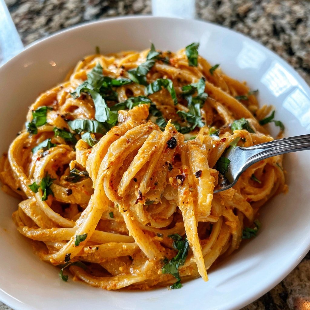 Creamy Tomato Basil Pasta