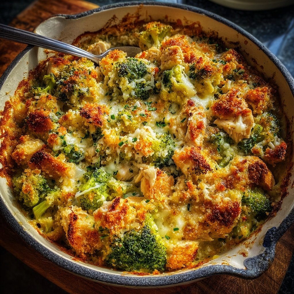Healthy Chicken And Broccoli Casserole