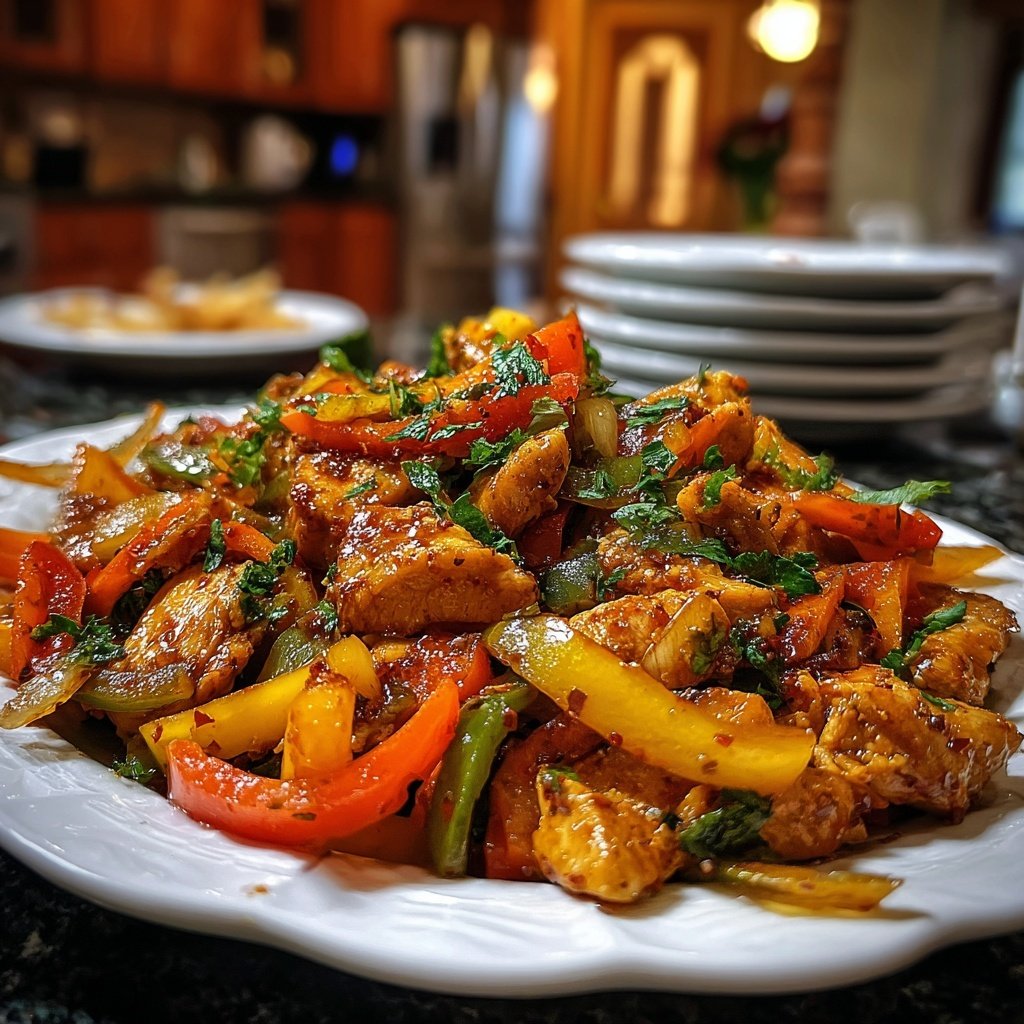 Healthy Chicken And Veggie Stir Fry